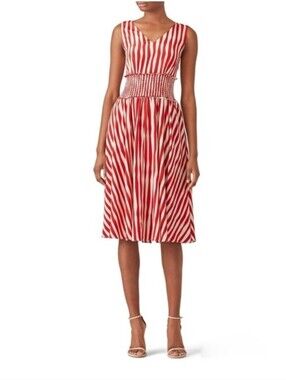 lk bennett montana silk dress LK BENNETT MONTANA SILK DRESS UK16/US12 BOTANICAL PRINT